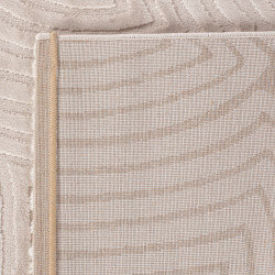 Modern vloerkleed Wave beige 1113 